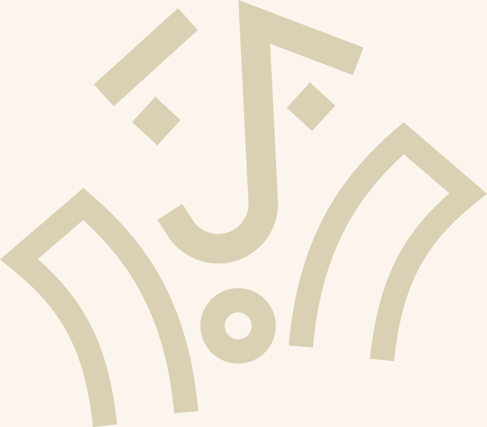 The Ciabatta mascot — an abstract face in a few lines