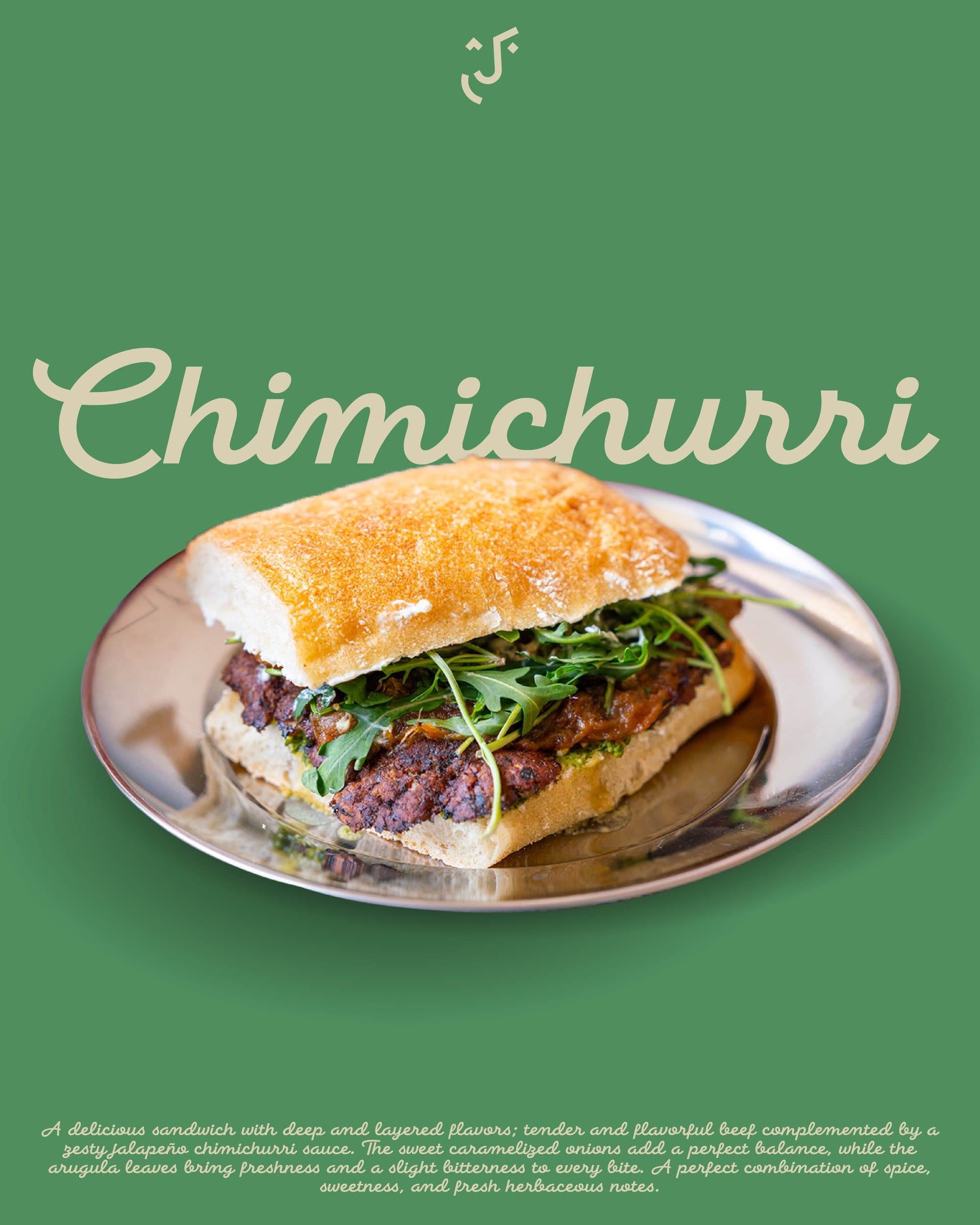 Chimichurri post from the sandwich range