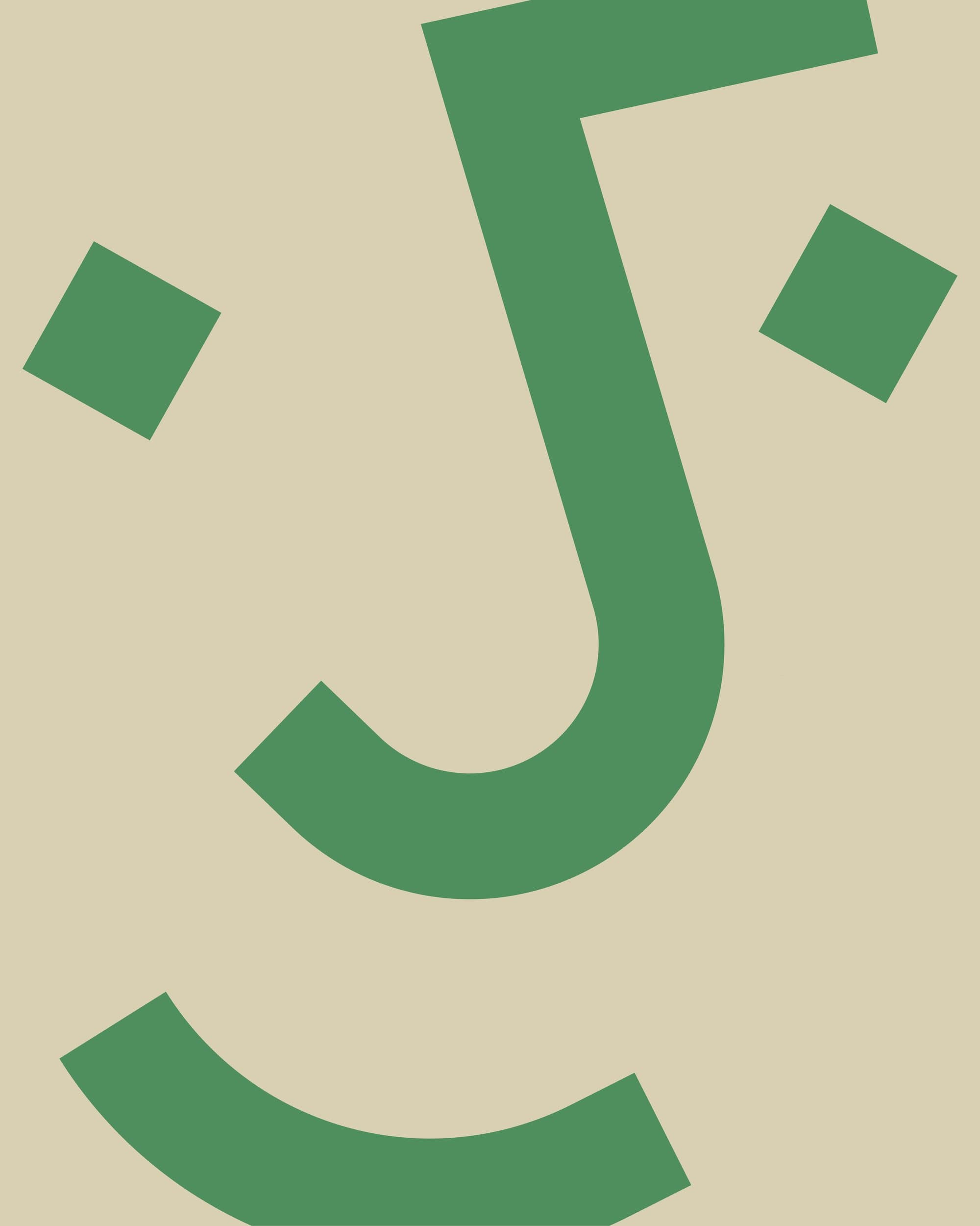 The Ciabatta kāf mark in green