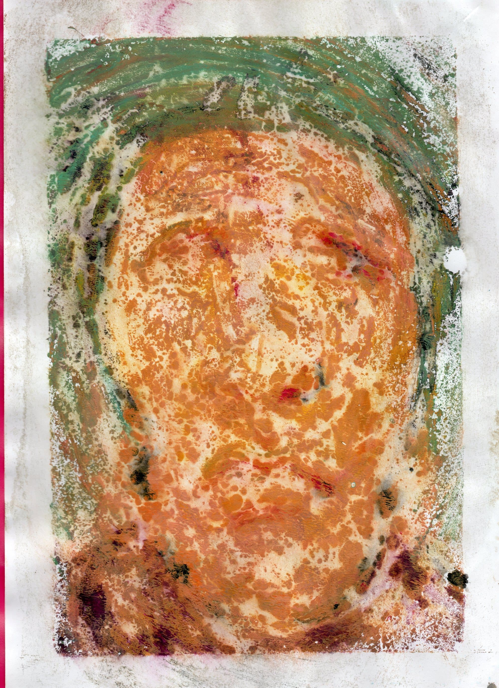 The House Is Black — monoprint on paper (8)