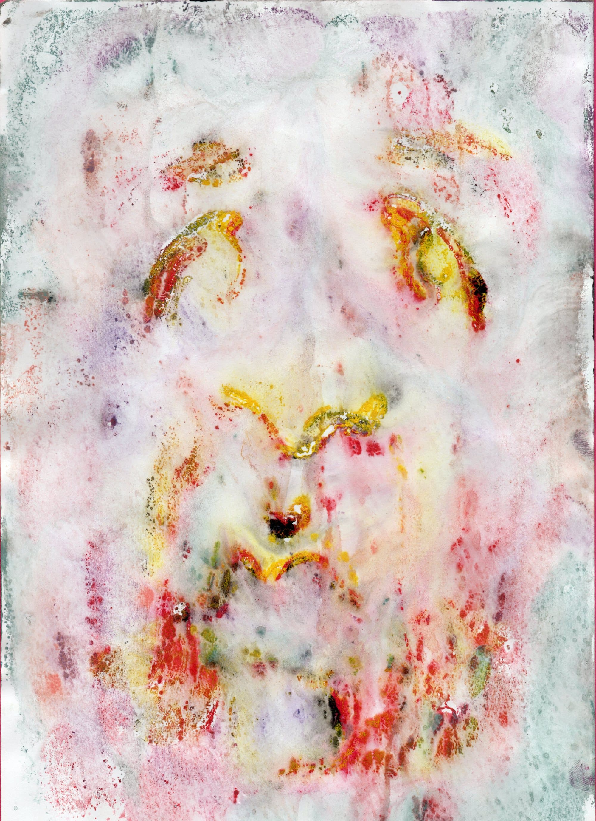 The House Is Black — monoprint on paper (12)