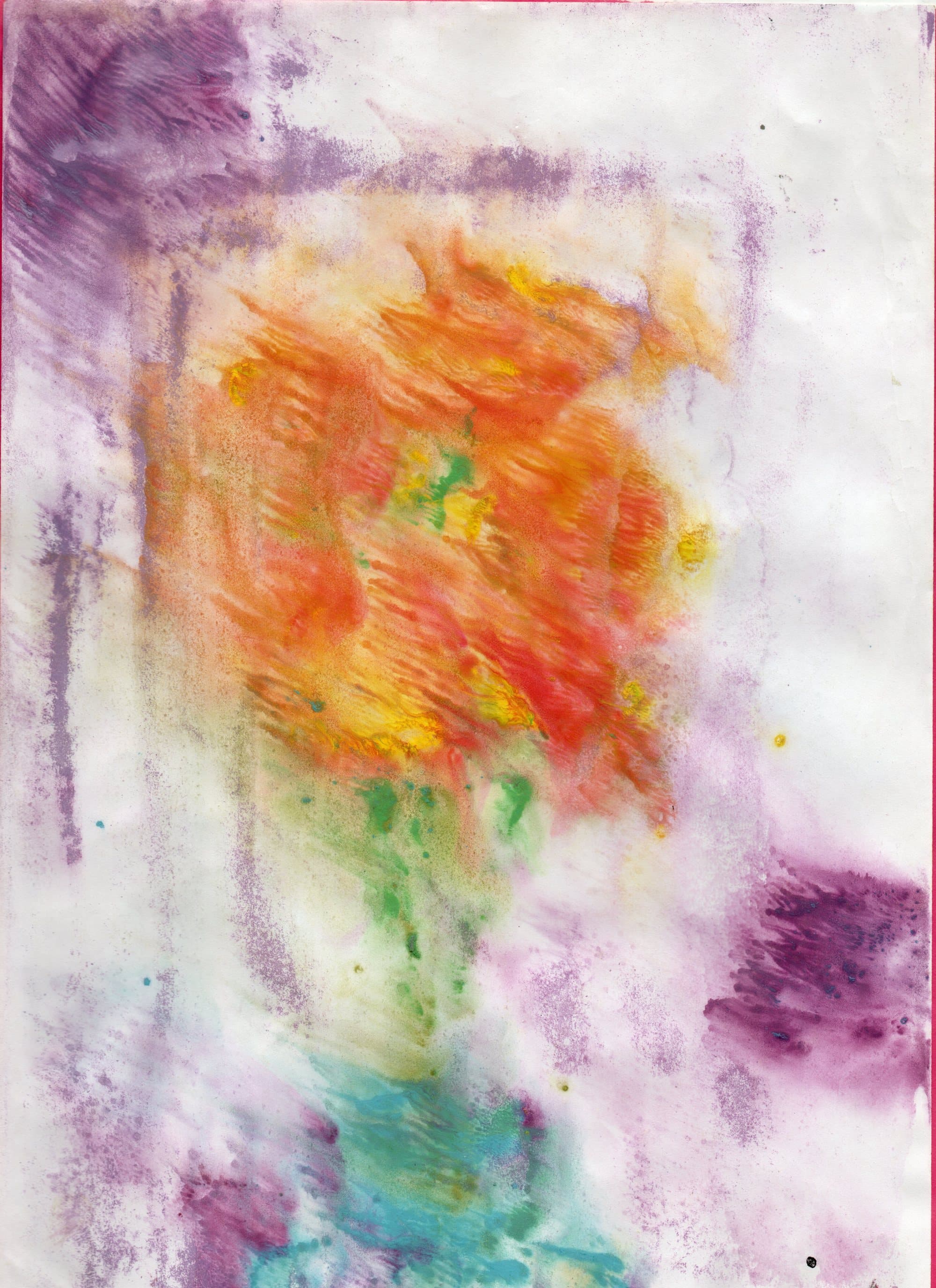 The House Is Black — monoprint on paper (17)