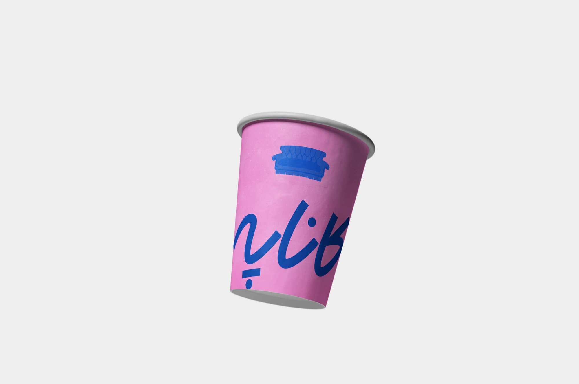 The mark on a paper cup