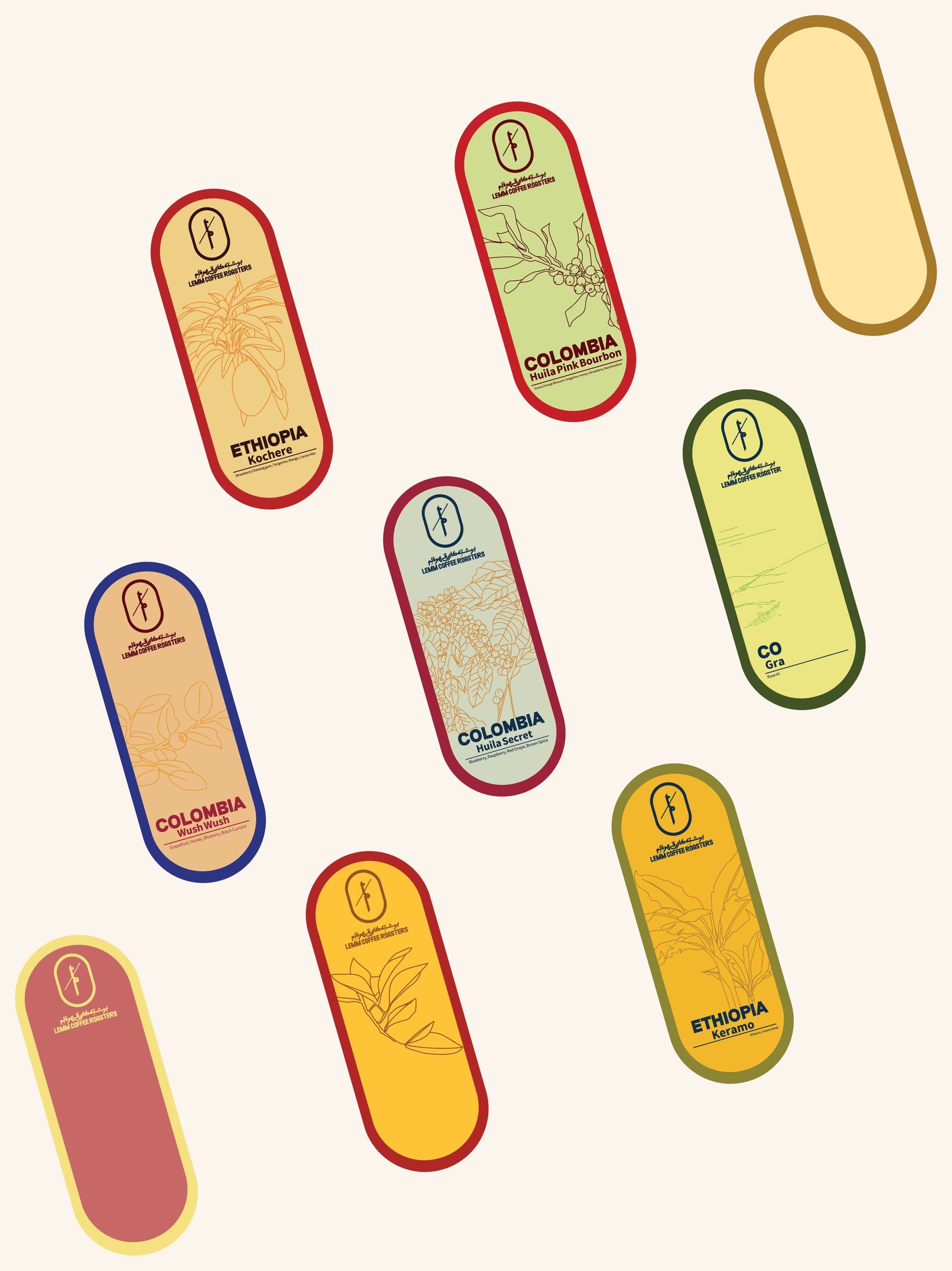 Origin label system across the range