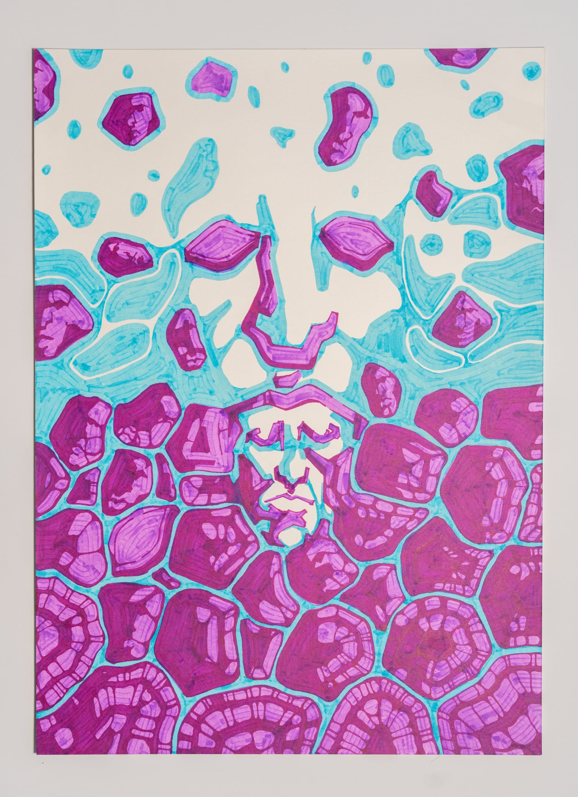 Shams Abadi — marker on paper (1)