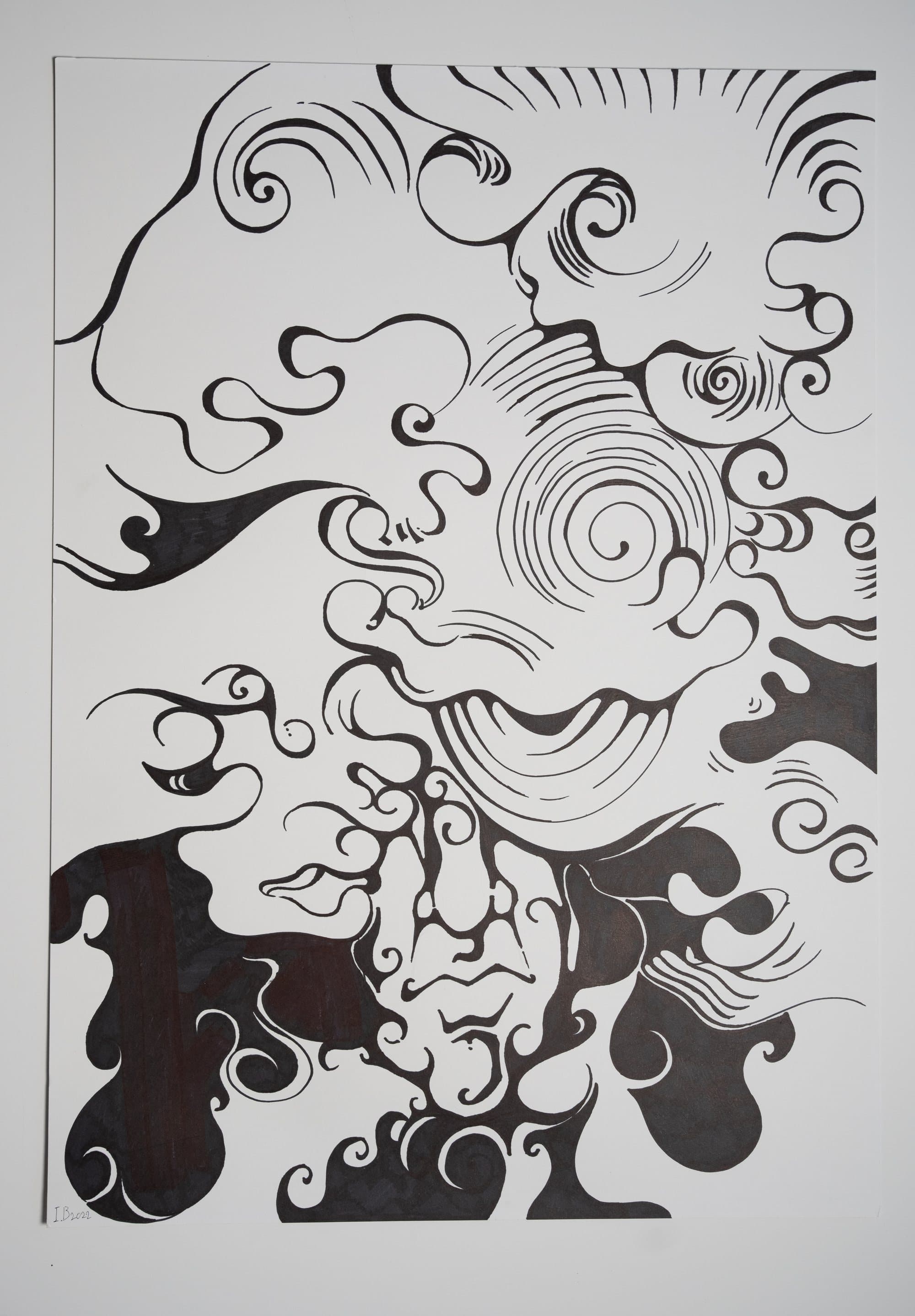 Shams Abadi — marker on paper (9)