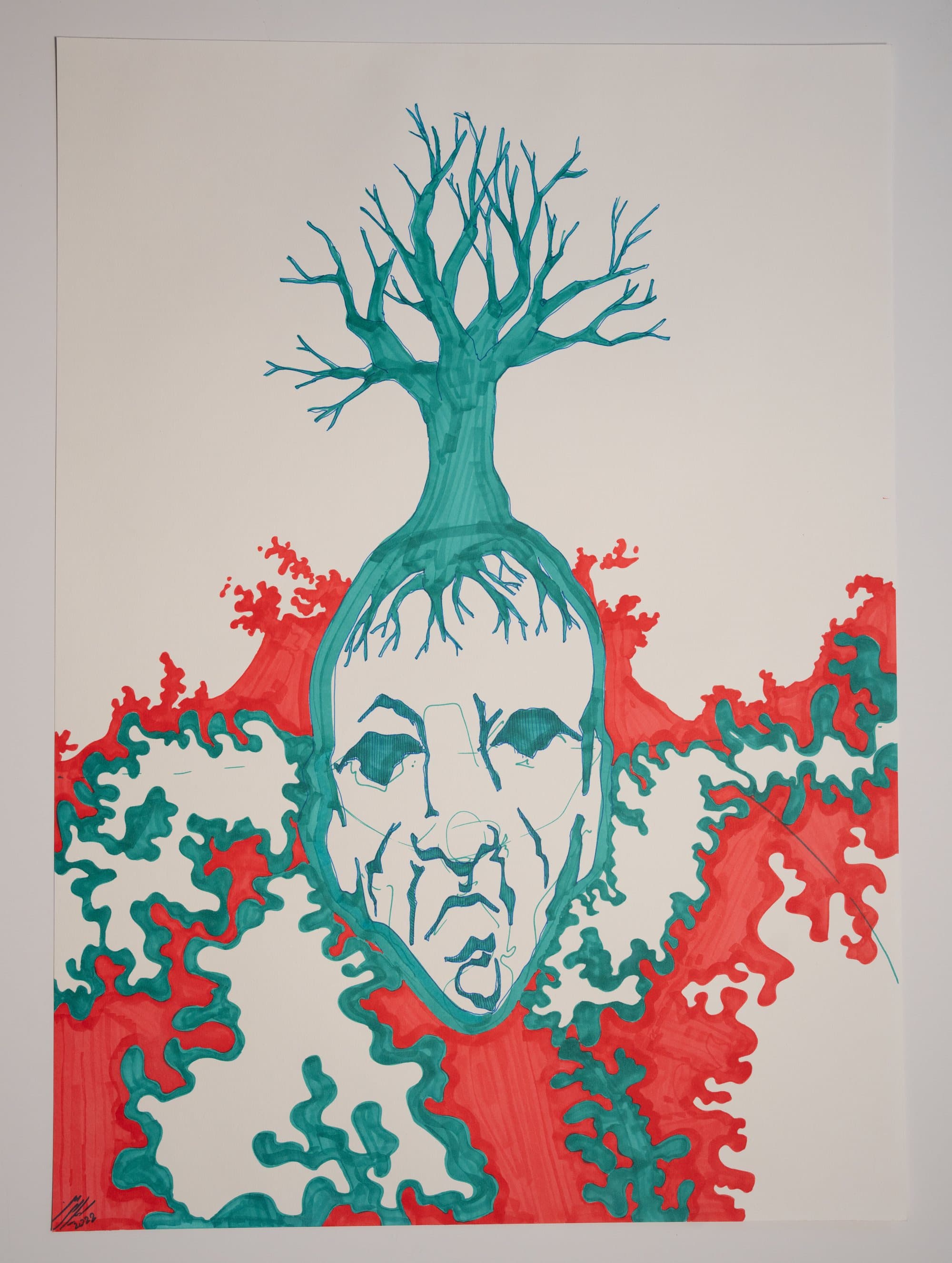 Shams Abadi — marker on paper (16)