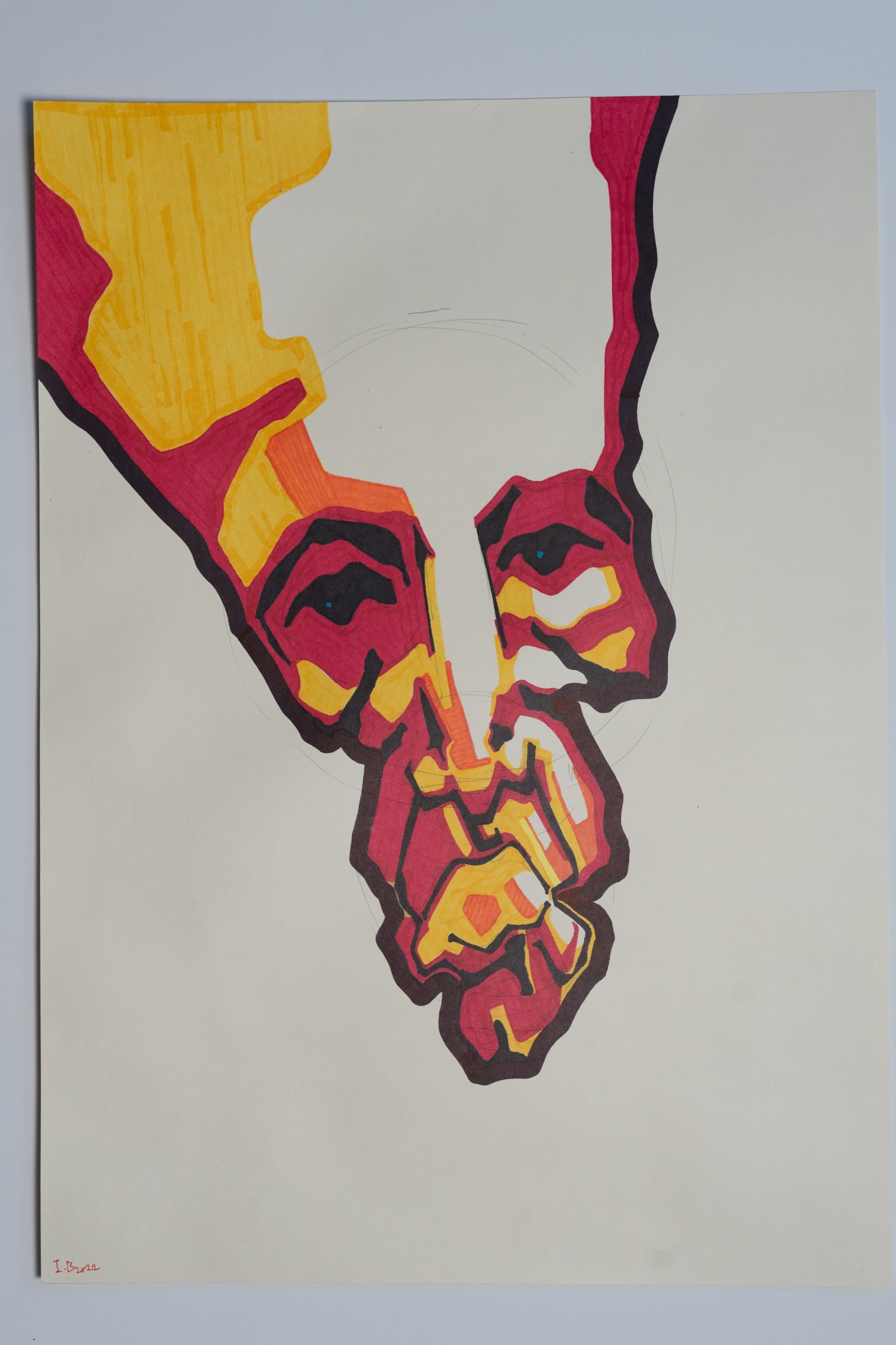 Shams Abadi — marker on paper (21)