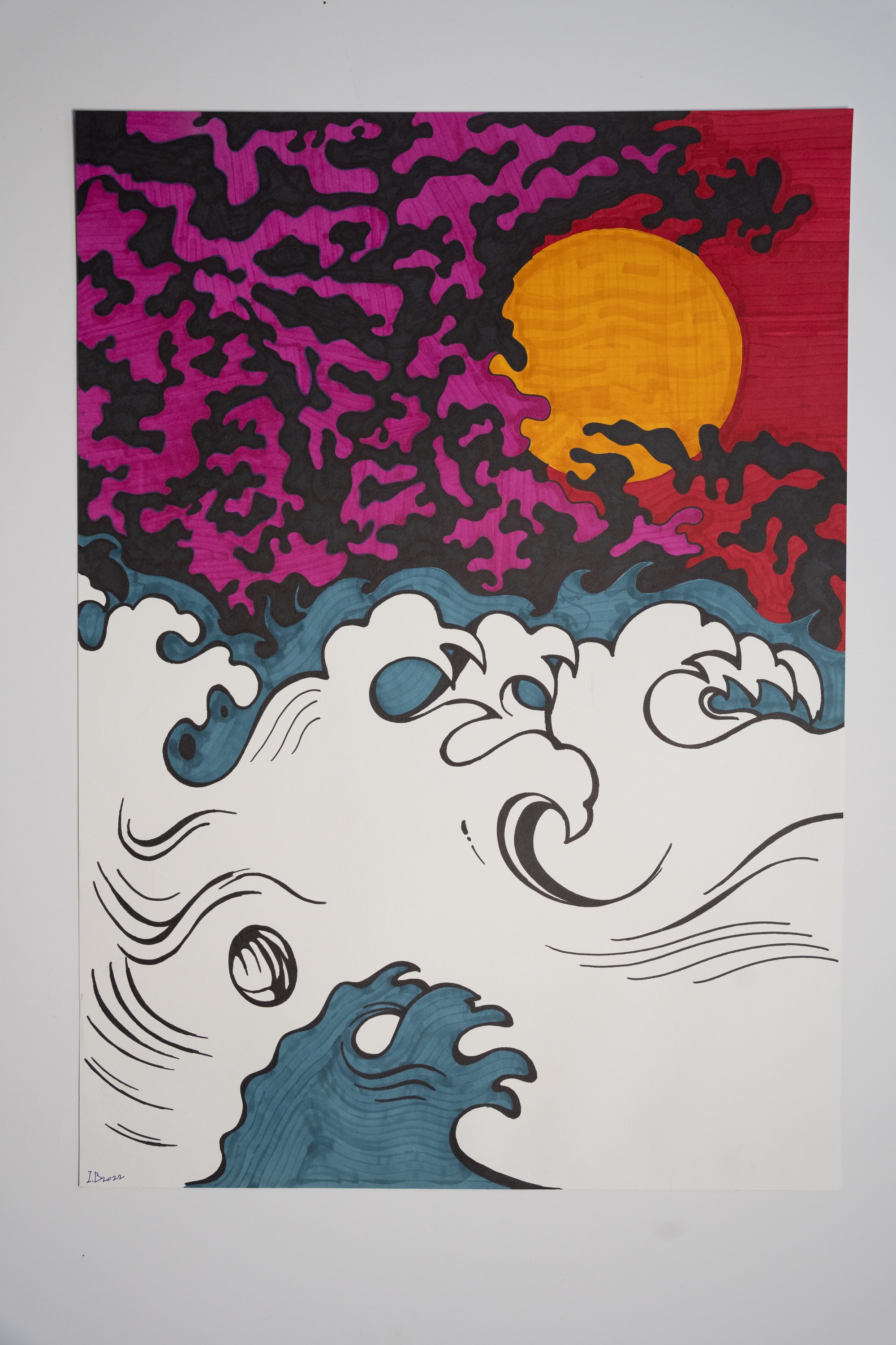 Shams Abadi — marker on paper (22)