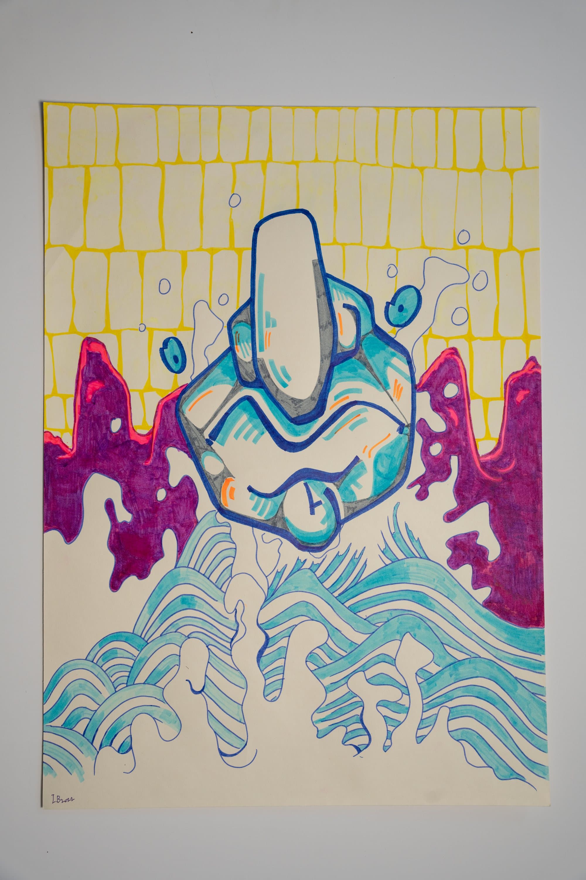 Shams Abadi — marker on paper (23)