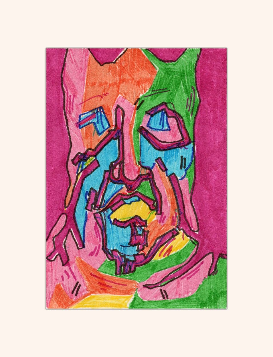 Shams Abadi — marker on paper (7)