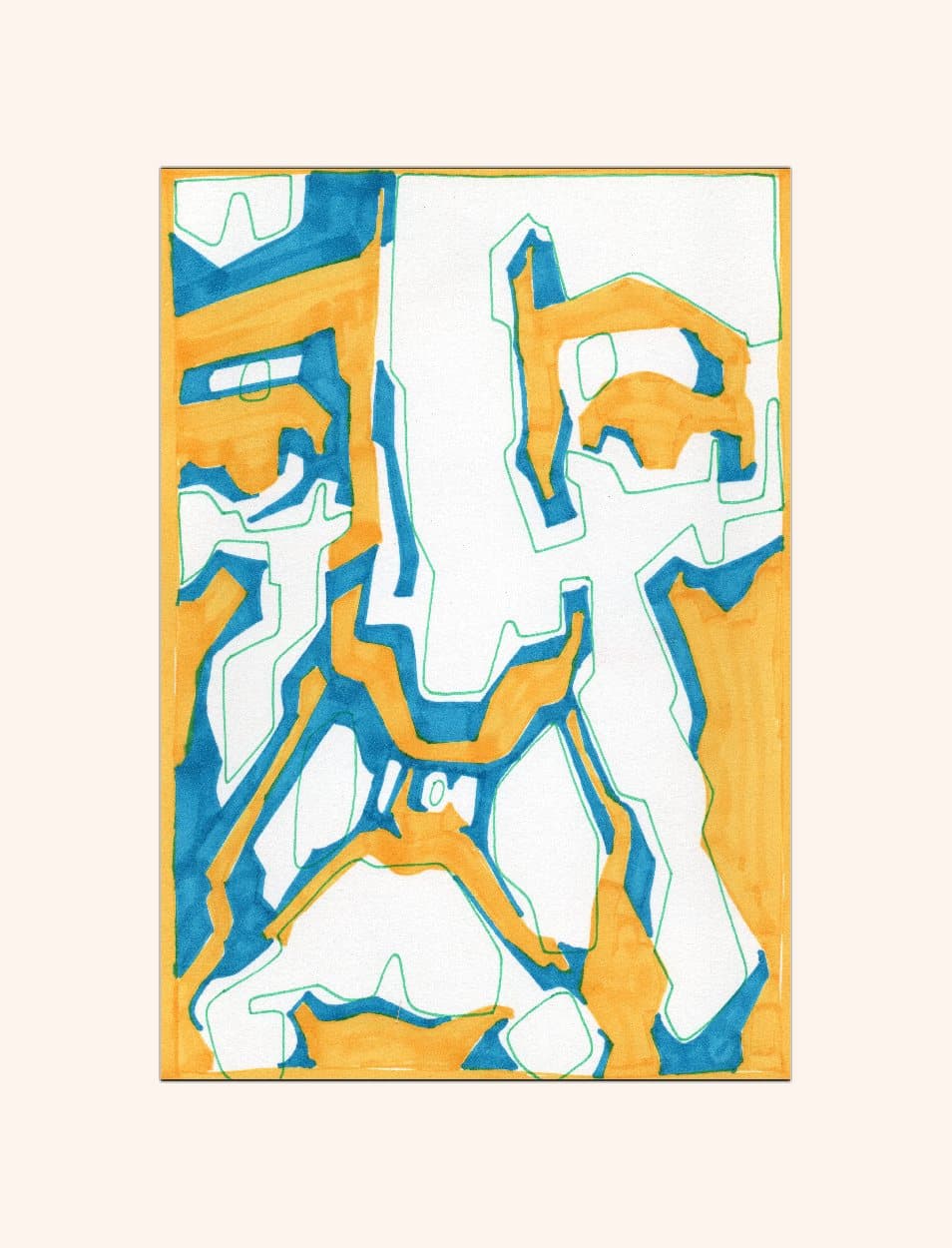 Shams Abadi — marker on paper (9)