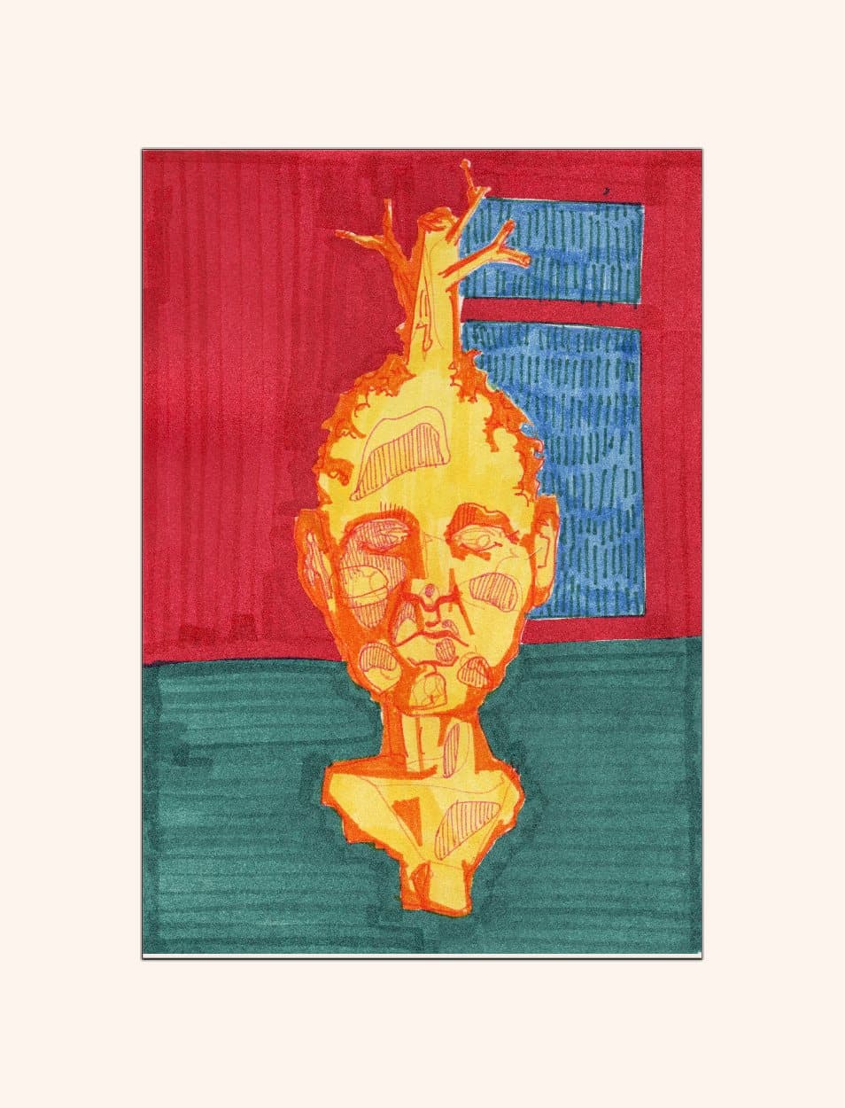 Shams Abadi — marker on paper (10)