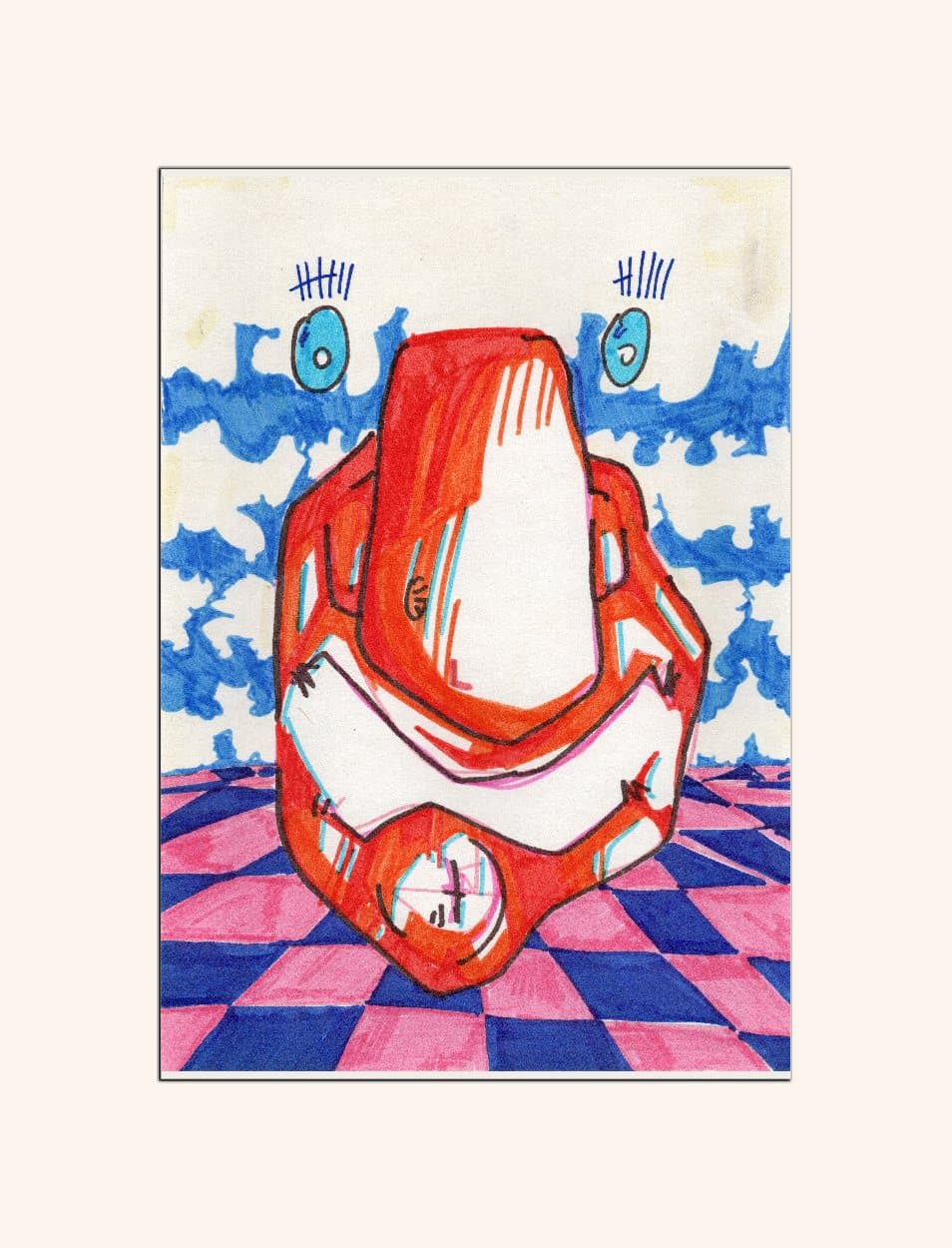 Shams Abadi — marker on paper (11)