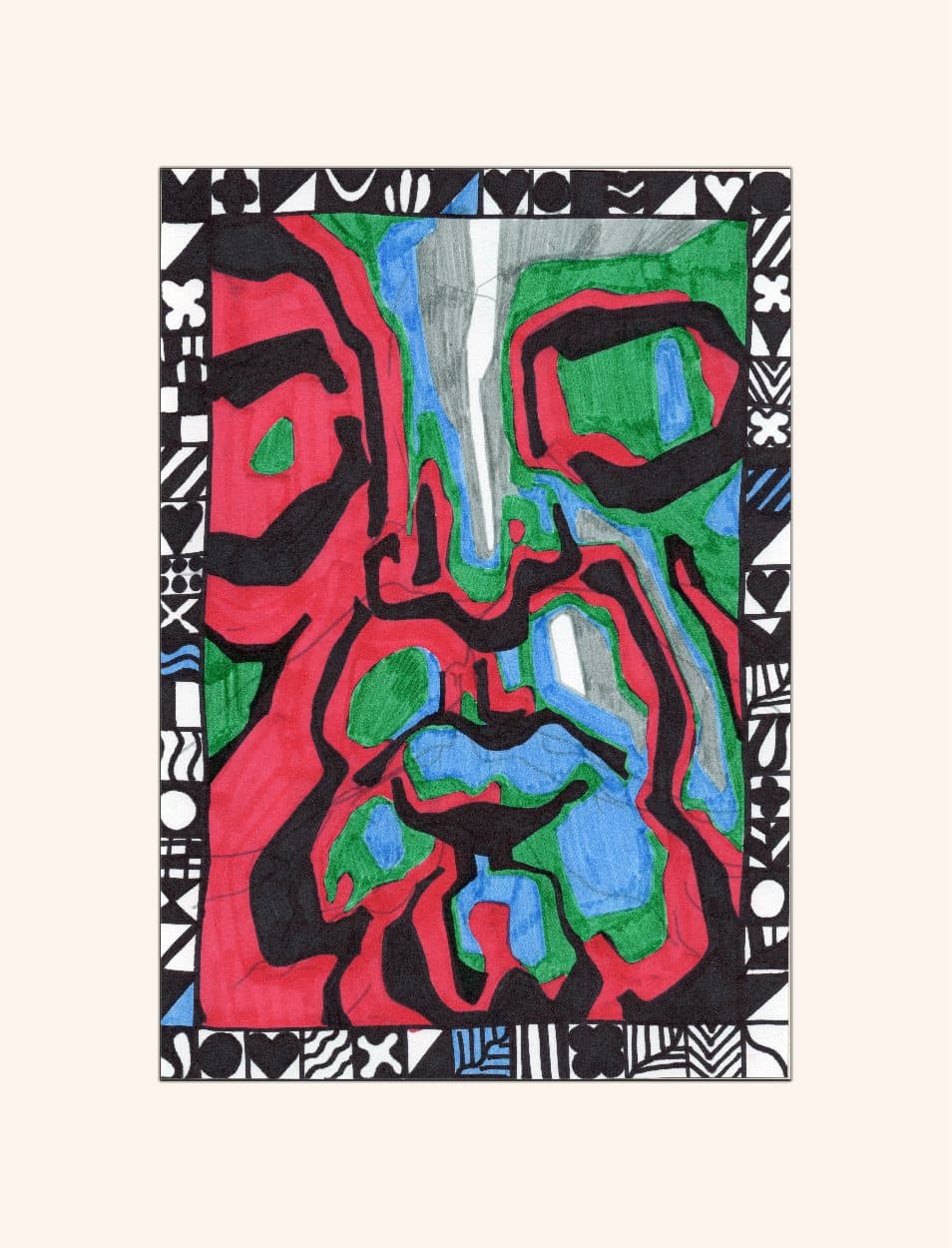 Shams Abadi — marker on paper (15)