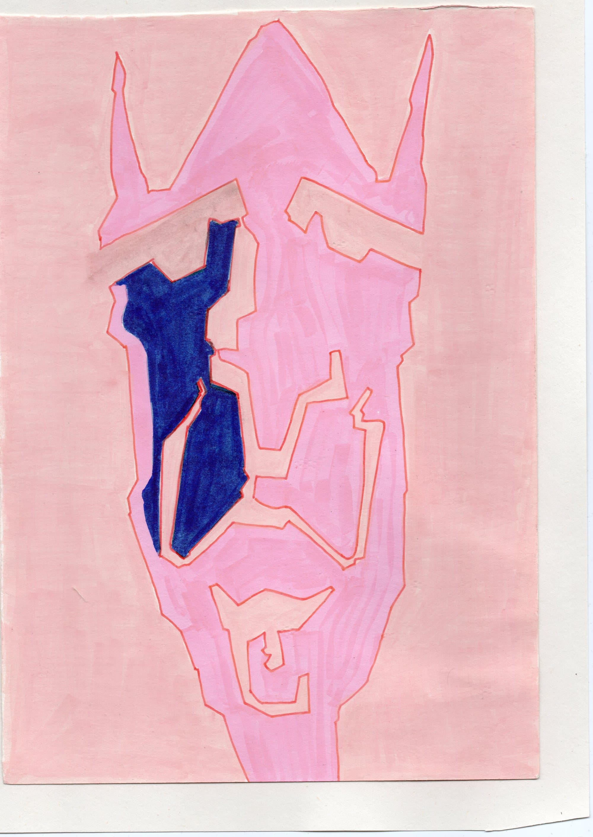 Shams Abadi, small format — marker on paper (17)