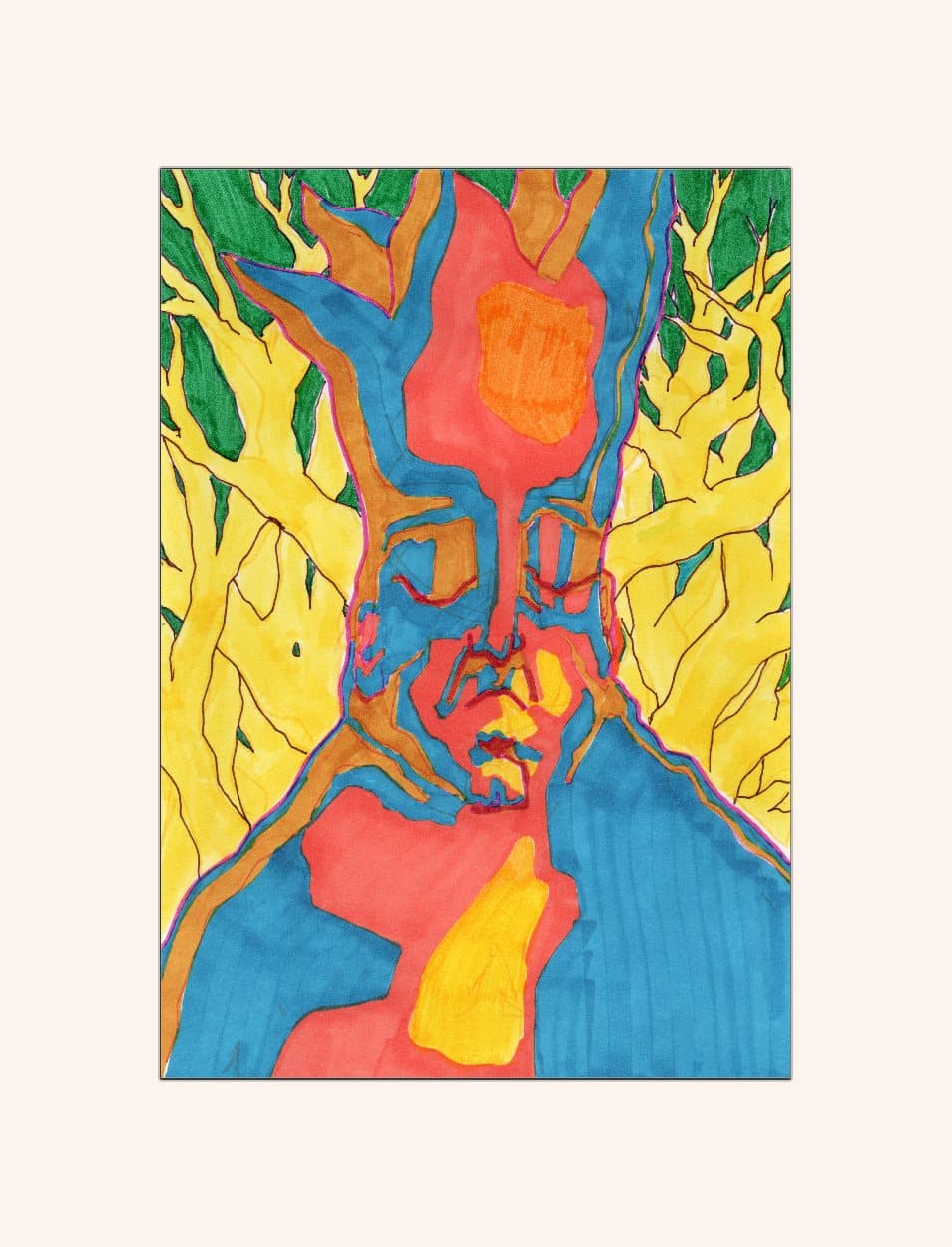 Shams Abadi — marker on paper (20)