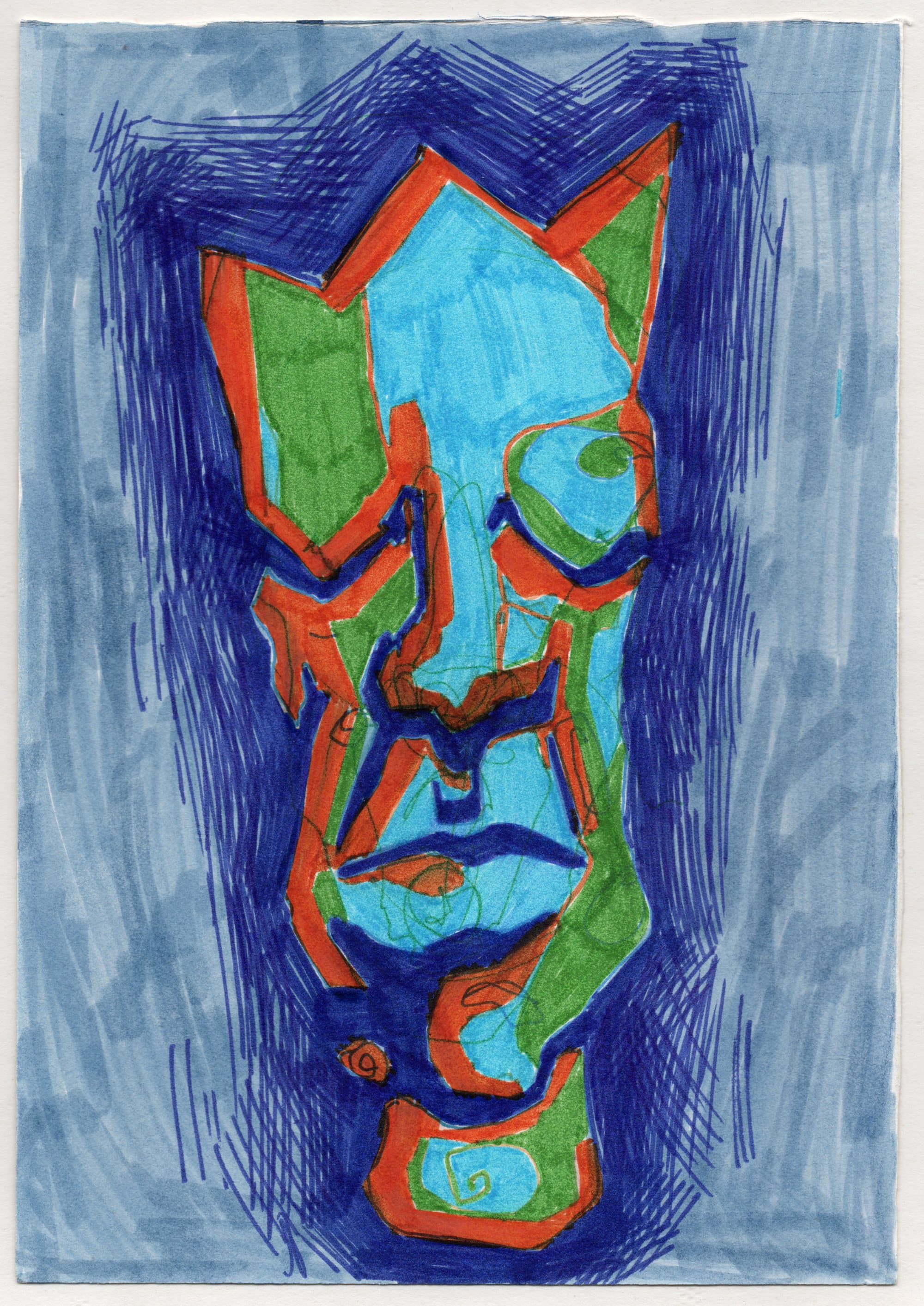 Shams Abadi, small format — marker on paper (21)