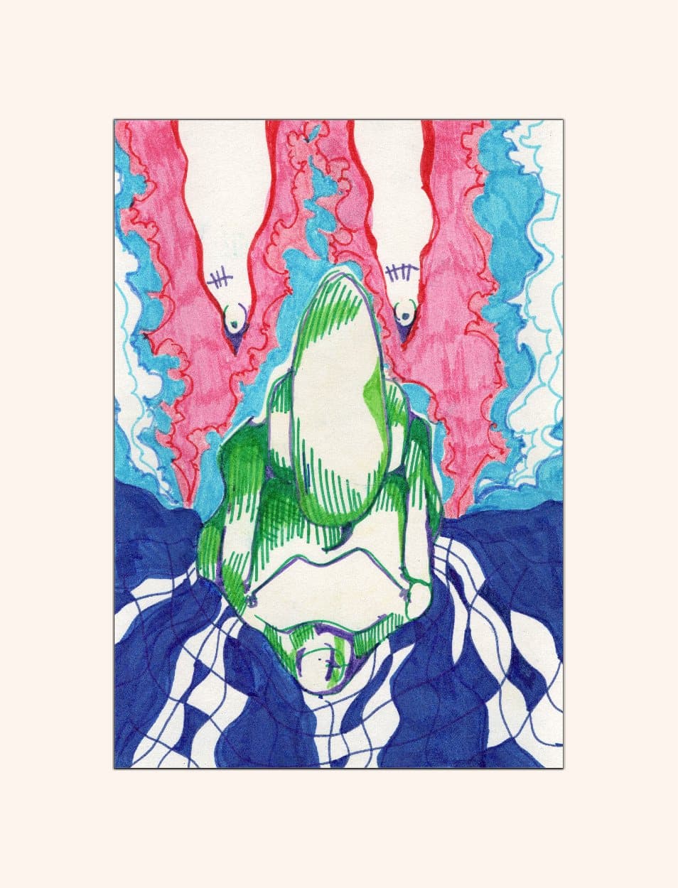 Shams Abadi — marker on paper (22)