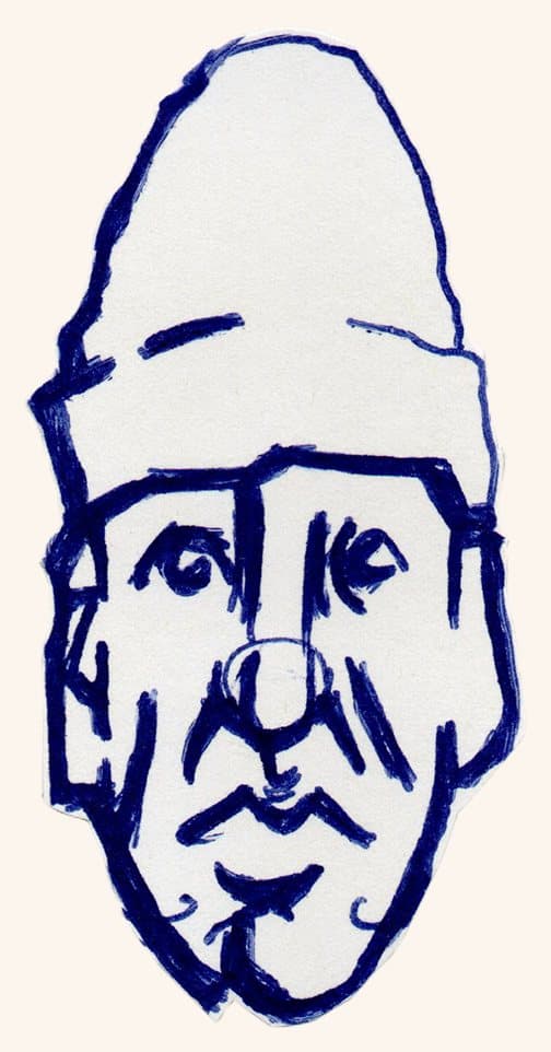 Small sketch — ballpoint on paper (3)