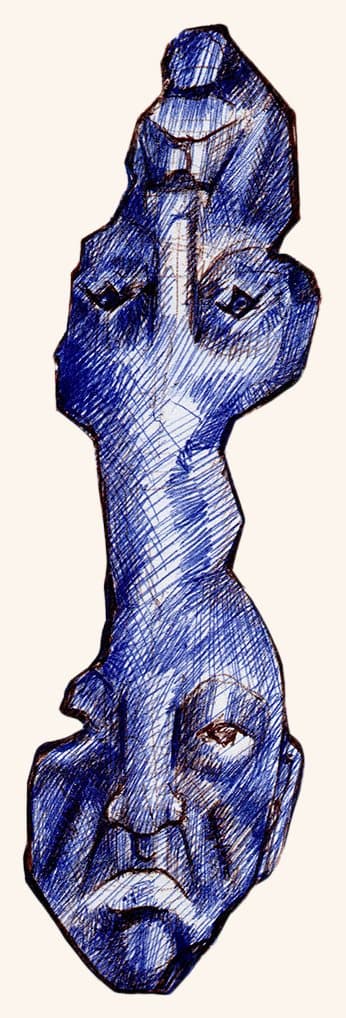 Small sketch — ballpoint on paper (4)