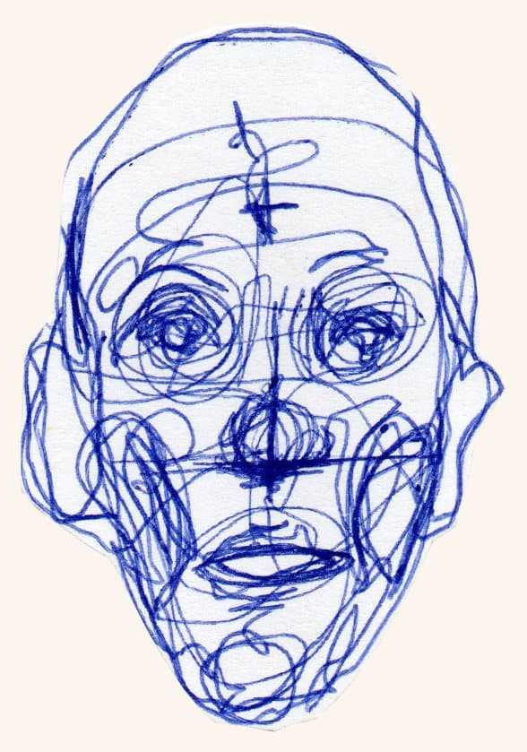 Small sketch — ballpoint on paper (8)