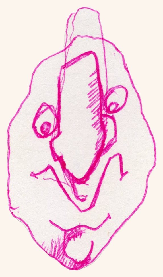 Small sketch — ballpoint on paper (14)