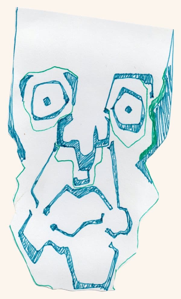 Small sketch — ballpoint on paper (17)