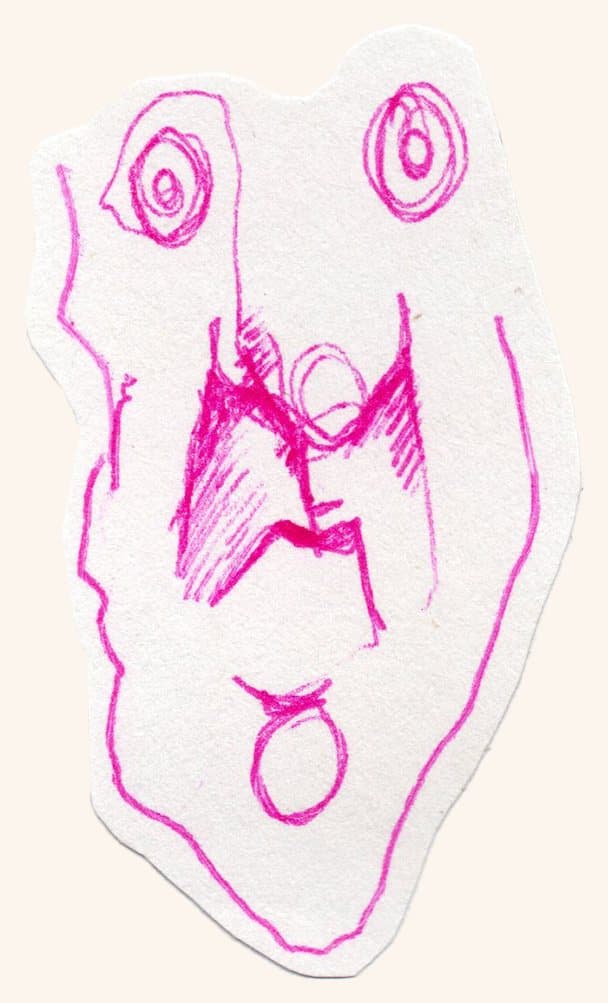 Small sketch — ballpoint on paper (18)