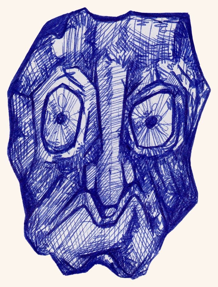 Small sketch — ballpoint on paper (22)