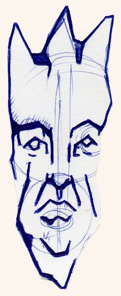 Small sketch — ballpoint on paper (23)