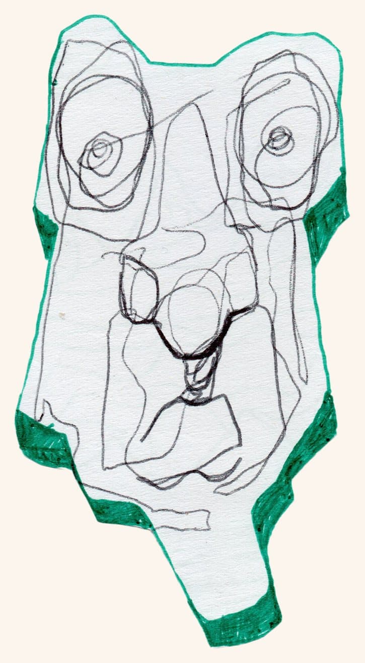 Small sketch — ballpoint on paper (36)