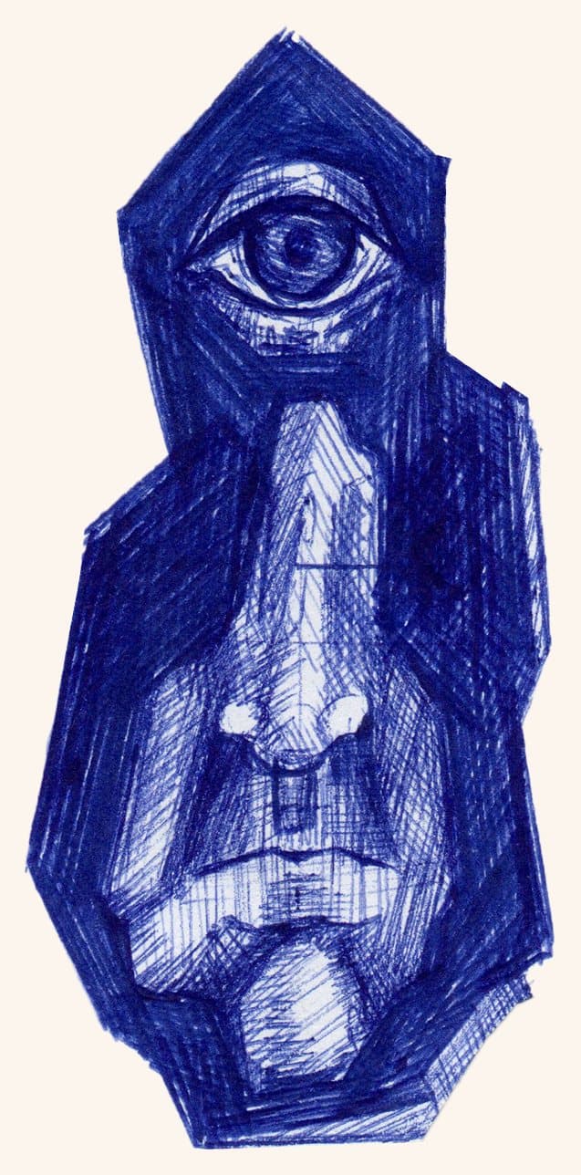 Small sketch — ballpoint on paper (37)